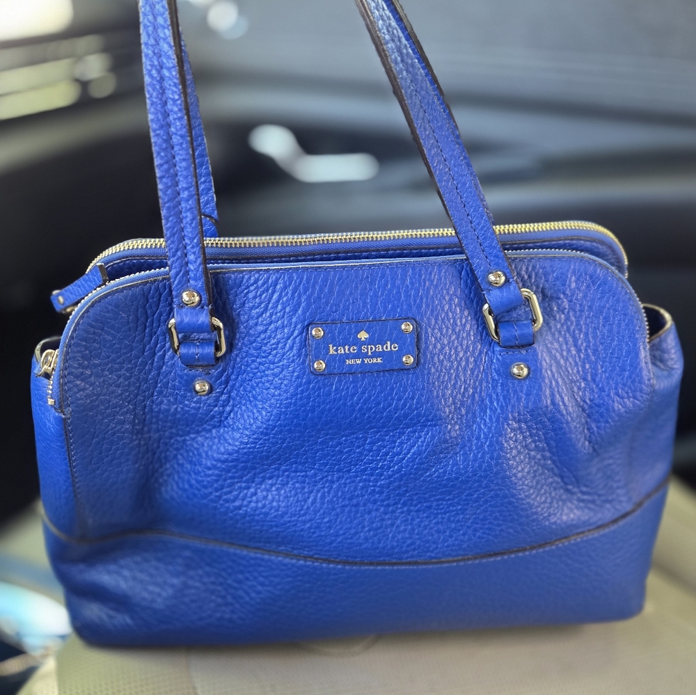 Kate Spade Royal Blue Satchel